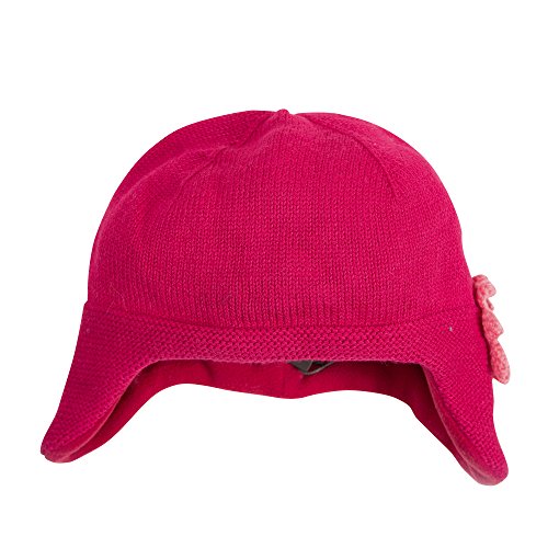 Catimini Baby-Jungen Bonnet Fleur Beanie-Mtze, Rot (Pfingstrose), X-Small (Hersteller im Sale