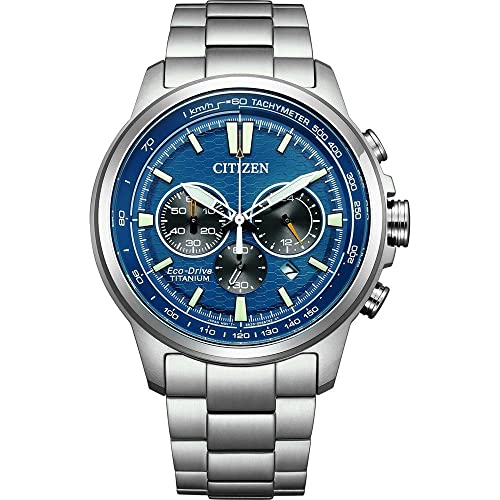 CITIZEN Herren Analog Quarz Uhr mit Titan Armband CA4570-88 im Sale