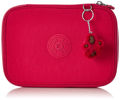 Kipling 100 PENS Großes Federetui, Beutel, Etuis, True Pink (Rosa) im Sale