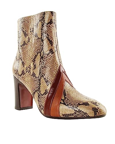 Chie Mihara Damen ELIYA41 Fashion Boot, Sand, Brown, Burgundy, 41 EU im Sale