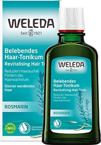 Thumbnail for WELEDA Bio Rosmarin Haartonikum - Naturkosmetik Haarwasser Tonikum mit Rosmarinöl vermeidet Haarausfall & fördert das Haarwachstum. Haarpflege für kräftiges Haar & gesunde Kopfhaut (vegan / 100ml)