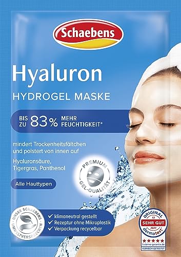 Schaebens Hyaluron Hydrogel Maske, 3er Pack (3 X 1 Stück)