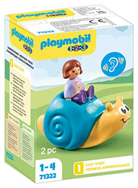 Thumbnail for Playmobil 1.2.3 71322 Enfant avec escargot à bascule 1.2.3