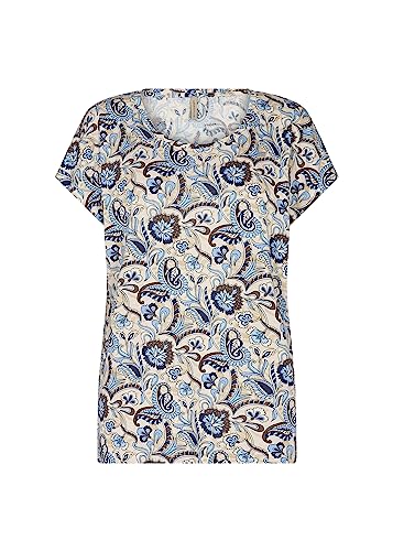 Soyaconcept Women's SC-Felicity AOP 419 Damen Tshirt, Blau, Medium im Sale