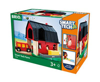 Thumbnail for BRIO World 33936 Smart Tech Bauernhof – Spiel-Bauernhof mit Tieren & Heuwagen-Anhänger – Interaktives Spielzeug empfohlen ab 3 Jahren im Sale