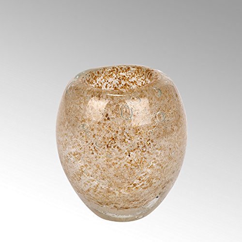 Lambert Salviato Windlicht/Vase H 12 D12 Gold Glasaccessoires, One Size im Sale