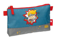 Thumbnail for sigikid, Jungen, Kulturtasche - Schlampermäppchen – Stiftetasche, Pille Power, Blau, 25002, 20 cm