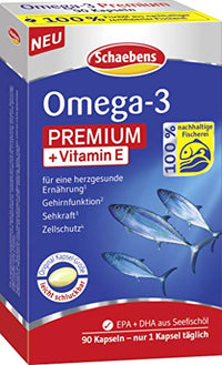 Thumbnail for Schaebens Omega 3 Premium, 1 x 90 Stück