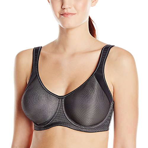 Anita Active Damen BH (Mit Bügel), 5519 Sport-BH, Gr. 75C, Schwarz (schwarz 001) im Sale