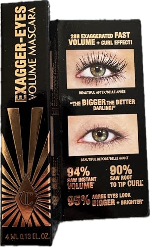 Charlotte Tilbury Exagger-Eyes Volume Mascara, Exagger-Black, 4 ml im Sale