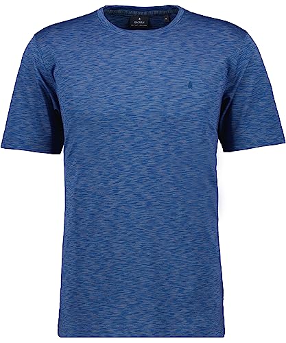 RAGMAN Herren Softknit-T-Shirt mit Rundhals und Flamm-Optik S, Blau-rot-167 im Sale