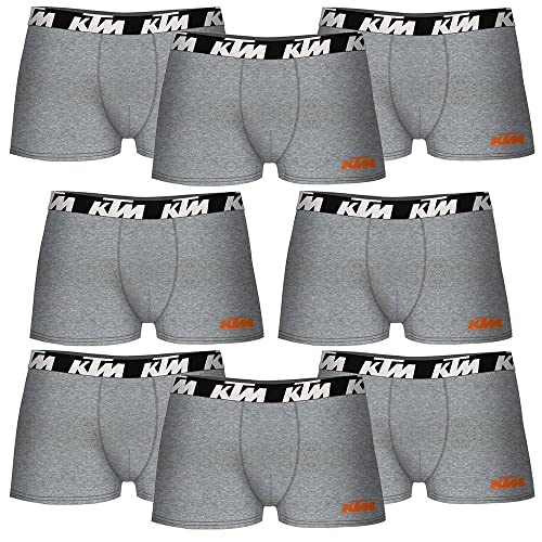 KTM Herren 2XL-Set mit 8 Hellgrau Boxershorts, bunt, im Sale