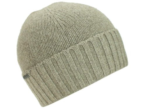 Seeberger Ida Beanie Strickmütze aus reinem Kaschmir - Beige (87) - One Size im Sale