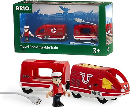 BRIO 33746 - Roter Akku-Reisezug im Sale