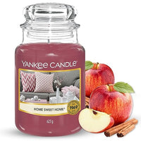 Thumbnail for Yankee Candle Duftkerze | Home Sweet Home | Brenndauer bis zu 150 Stunden | Große Kerze im Glas im Sale