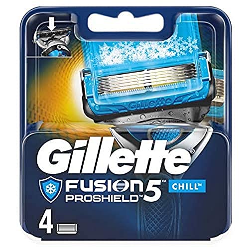 Gillette Fusion ProShield Chill Rasierklingen für Männer 4 Stück