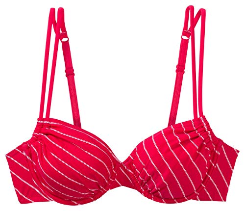 etirel Damen Bikini Oberteil rot / D/E im Sale