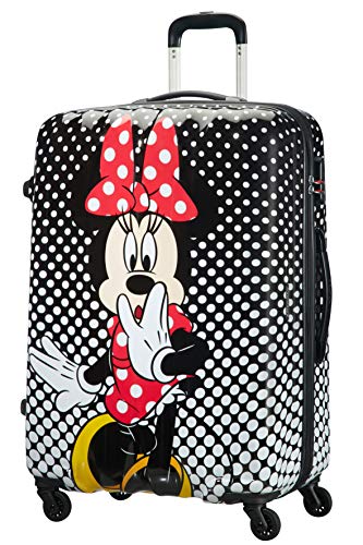 American Tourister Disney Legends - Spinner L, Kindergepäck, 75 cm, 88 L, Mehrfarbig (Mickey Mouse Polka Dot) im Sale