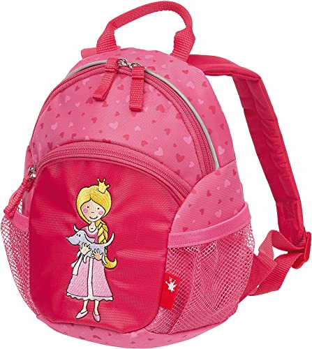 Sigikid 24913 Rucksack klein Pinky Queeny Mädchen Kinderrucksack empfohlen ab 2 Jahren rosa