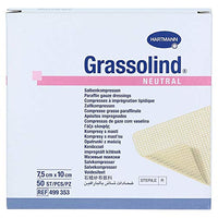 Thumbnail for Hartmann Grassolind Salfkompresse 7.5 X 10 Steril, 50 Stück