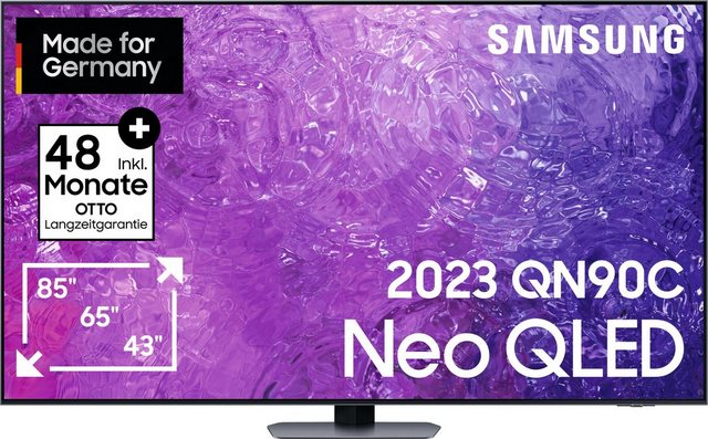 Samsung GQ75QN90CAT LED-Fernseher (189 cm/75 Zoll, Smart-TV, Neo Quantum HDR+, Neural Quantum Prozessor 4K, Dolby Atmos & OTS) im Sale