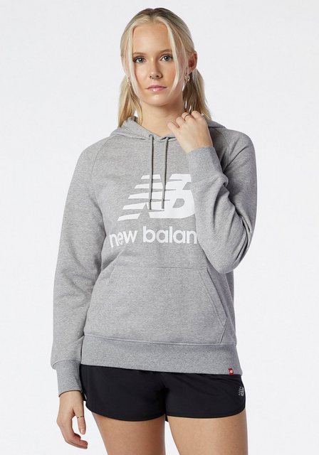 New Balance Kapuzensweatshirt NB ESSENTIALS STACKED LOGO HOODIE