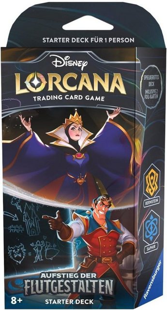 Ravensburger Sammelkarte Disney Lorcana: Rise Of The Floodborn - Amber and Sapphire (ENG)