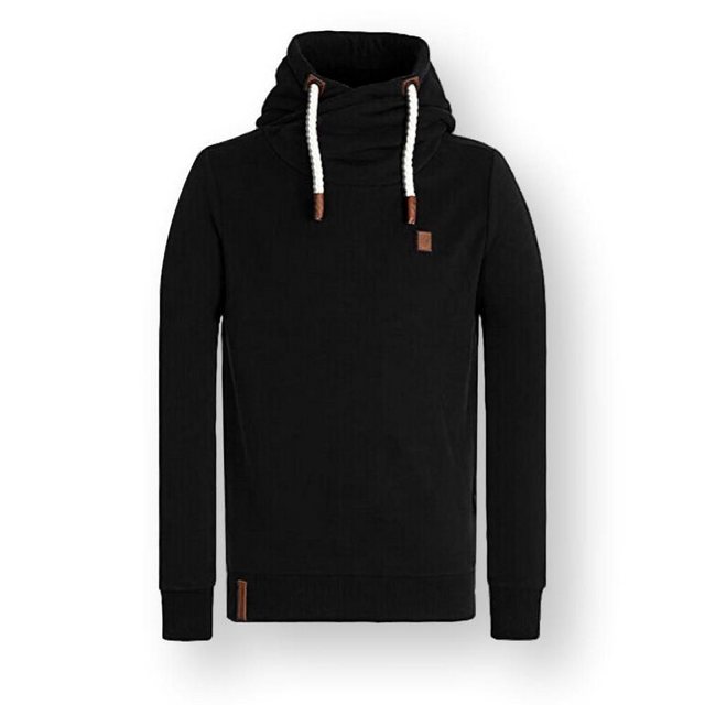 naketano Hoodie Herren Kapuzenpullover black