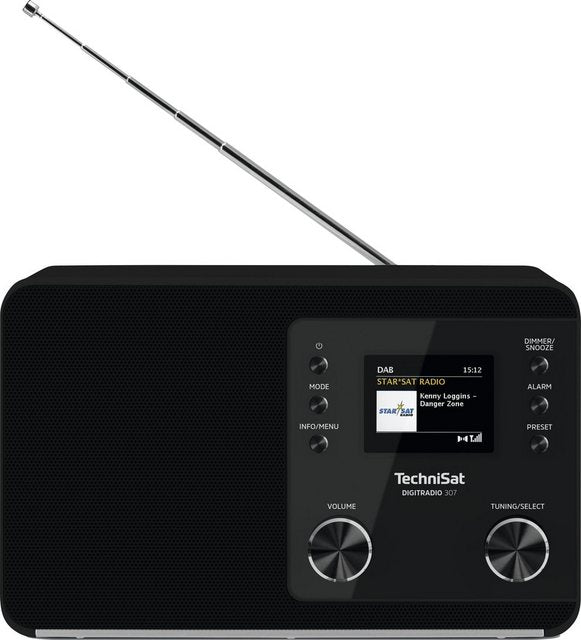 TechniSat Digitradio 307 Digitalradio (DAB) (Digitalradio (DAB), UKW mit RDS, 5 W)