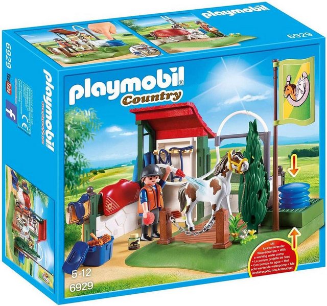 Playmobil® Spielwelt Playmobil 6929 - Pferdewaschplatz