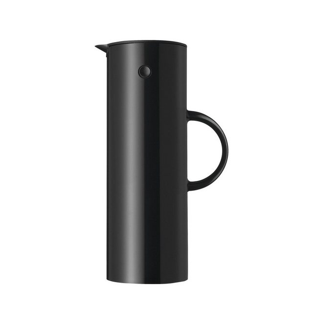 Stelton Isolierkanne EM77 Schwarz 1 Liter, (Einzeln)