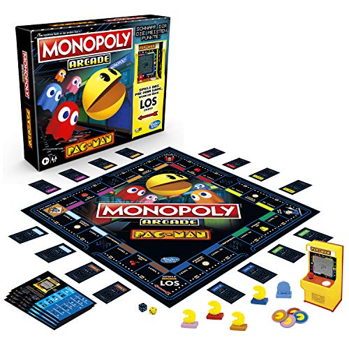 Monopoly Hasbro Arcade Pac Brettspiel für Kinder ab 8 Jahren, inklusive Bank- und Arcade-Automat im Sale