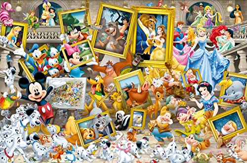 Ravensburger Puzzle 17432 - Mickey als Künstler - 5000 Teile Disney Puzzle für Erwachsene und Kinder ab 14 Jahren