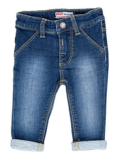 Feetje Baby-Jungen Hose Jeans Jogg.Denim 522.00519, Light Denim 950, Gr.86, Farbe:Blau (Light Denim 950), im Sale