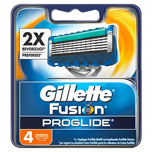 Gillette Fusion ProGlide Rasierklingen, 4 Stück im Sale