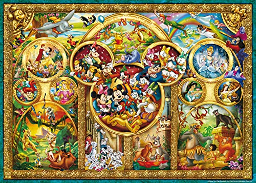 Ravensburger Puzzle 15266 - Die schönsten Disney Themen - 1000 Teile Disney Puzzle für Erwachsene und Kinder ab 14 Jahren, Disney Geschenk im Sale