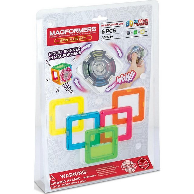 MAGFORMERS Konstruktions-Spielset Magformers Spin Plus Set