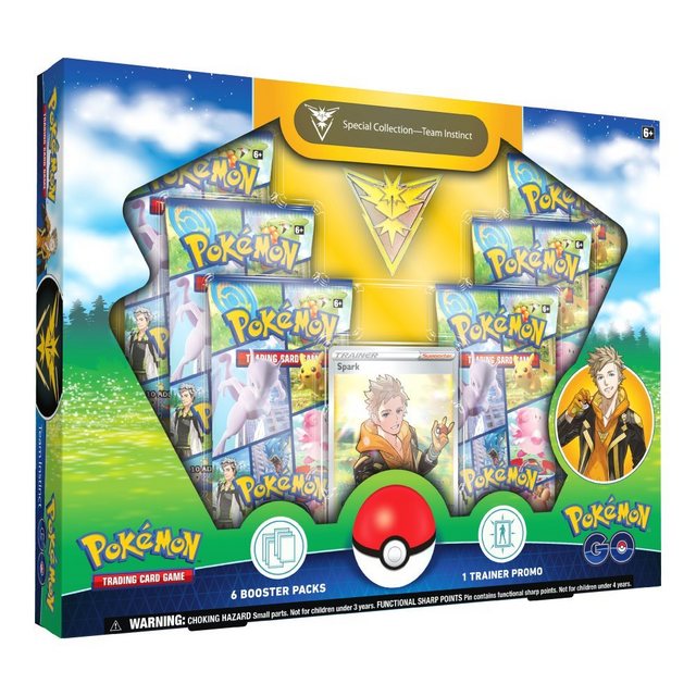 POKÉMON Sammelkarte GO Special Collection Team Instinct Mystic Valor, englisch