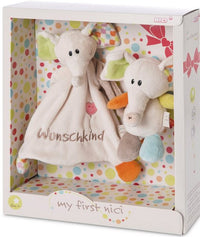 Thumbnail for Nici Kuscheltier My first NICI, Elefant Dundi, 18 cm und Schmusetuch Wunschkind (Set), in Geschenkverpackung