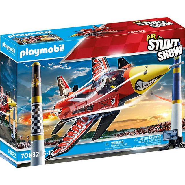 Playmobil® Spielfigur PLAYMOBIL® 70832 Air Stuntshow Düsenjet Eagle