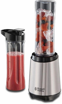 Thumbnail for RUSSELL HOBBS Standmixer Mix & Go Steel 23470-56, 300 W, (Smoothie Maker) Edelstahl/schwarz, klein