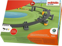 Thumbnail for Märklin Modelleisenbahn-Hochbahn Märklin my world - Baustein-Set Hochbahn, Steigung & Gefälle - 72221, Spur H0 im Sale