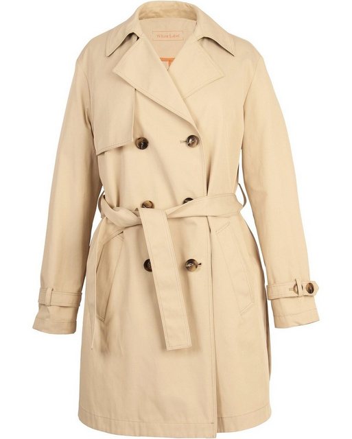 White Label Langmantel Trenchcoat im Sale