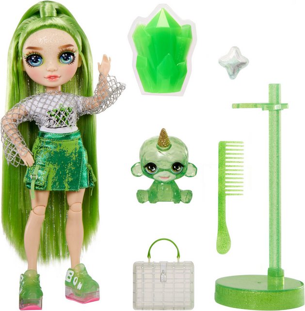 Rainbow High Anziehpuppe Classic Rainbow Fashion Doll- Jade (green) im Sale