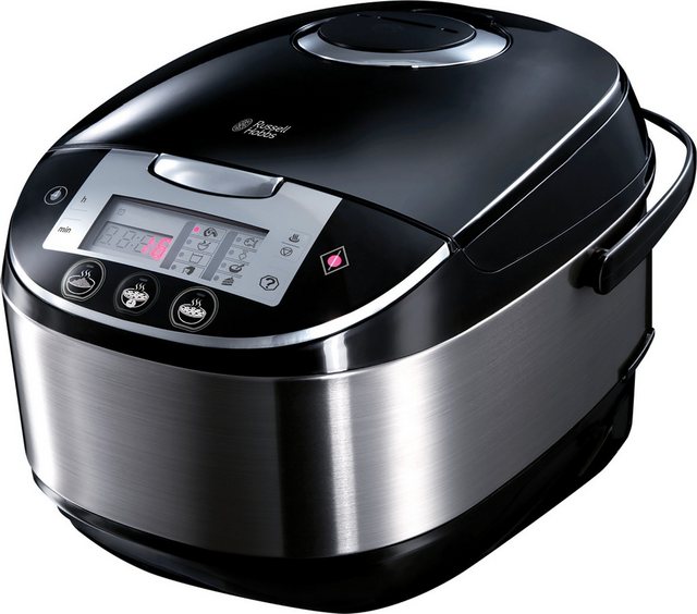 RUSSELL HOBBS Multikocher 21850-56, 900 W, 5 l Schüssel, 11-in-1, 5 Liter, digitales Display, Anti-Kondensations-Deckel im Sale