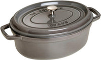 Thumbnail for Staub Bräter Cocotte, Gusseisen (1-tlg), Gusseisen, oval, robust und langlebig, oval, Induktion