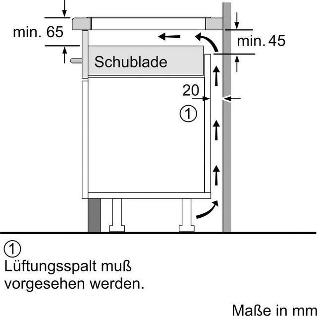 NEFF Flex-Induktions-Kochfeld N 70 T66SHE4L0, mit virtueller Twist Touch® Bedienung