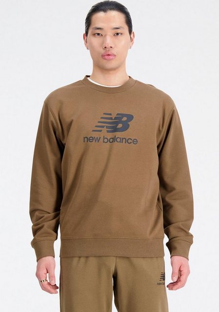 New Balance Sweatshirt NB ESSENTIALS STACKED LOGO FLEECE CREW im Sale