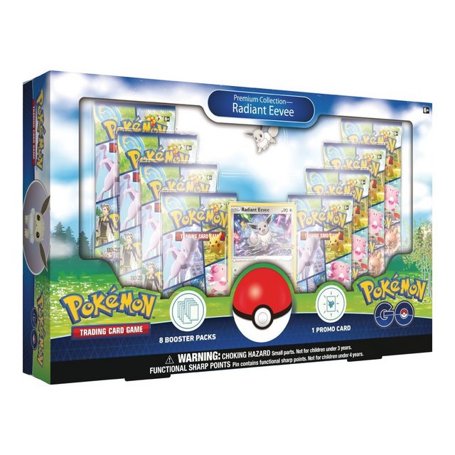 POKÉMON Sammelkarte GO Radiant Eevee Premium Collection, englisch