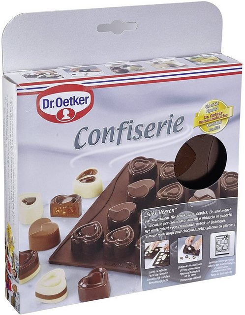 Dr. Oetker Pralinenform Dr. Oetker Schokoladenform Süße Herzen 02498 Pralinenform